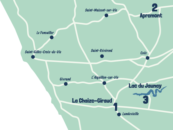 carte_site_bases_nautique_canoe_vendee_location_canoe_kayak_pedalo_paddle_velo